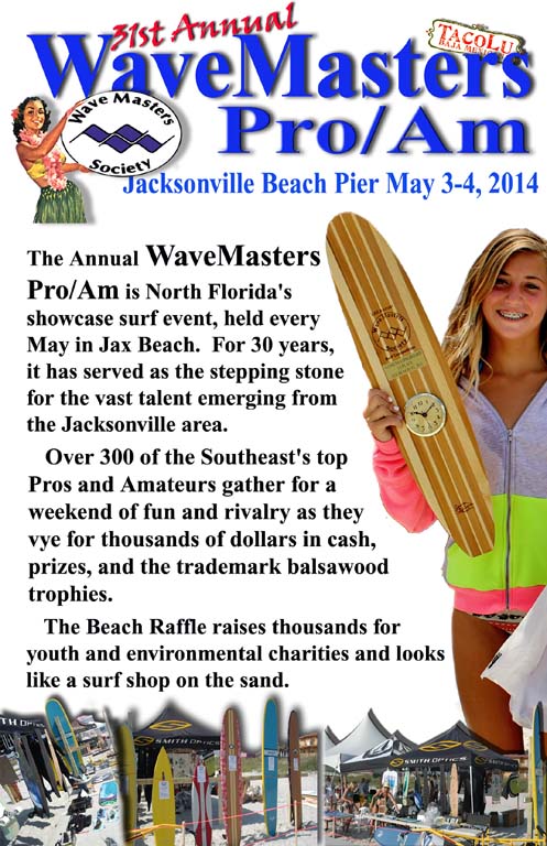 The 31st Annual WaveMasters Pro/Am in Jacksonville Beach