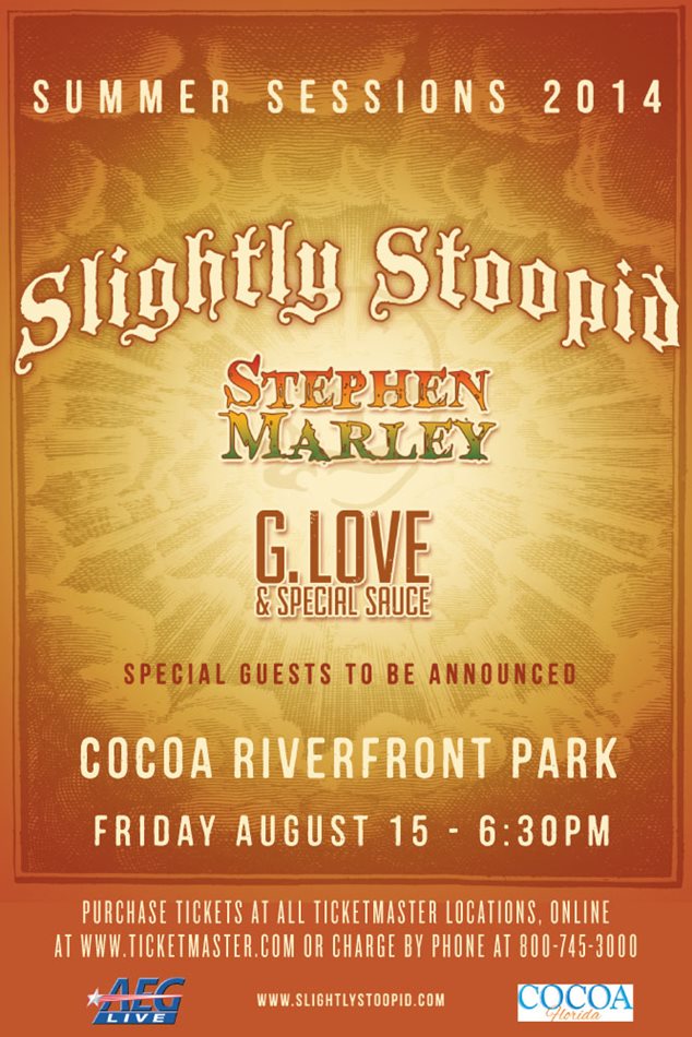 Slightly Stoopid's Summer Sessions 2014 Tour