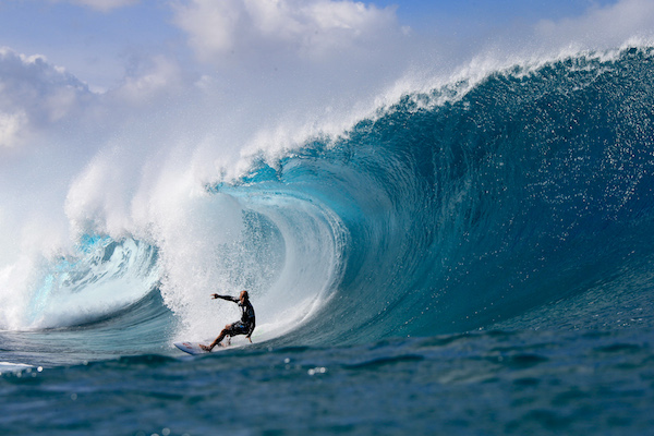 Kelly Slater of Cocoa Beach, Florida most famous surfer in the world