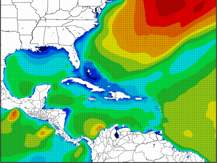 Florida Swell Forecast and Atlantic Wave Model