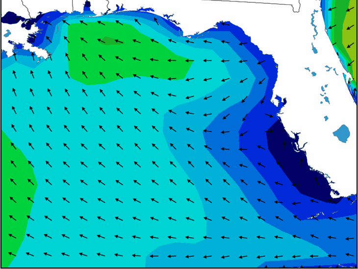 West Florida Swell Forecast and Gulf of Mexico Wave Model