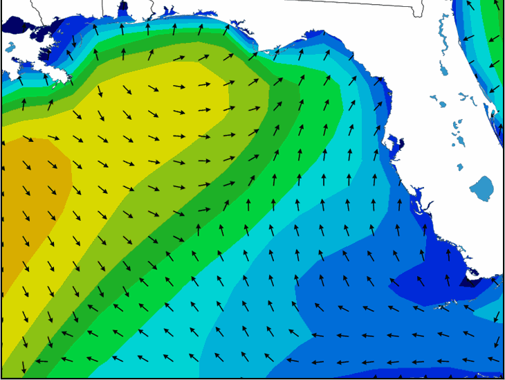 West Florida Swell Forecast and Gulf of Mexico Wave Model