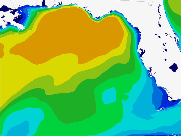 West Florida Swell Forecast and Gulf of Mexico Wave Model